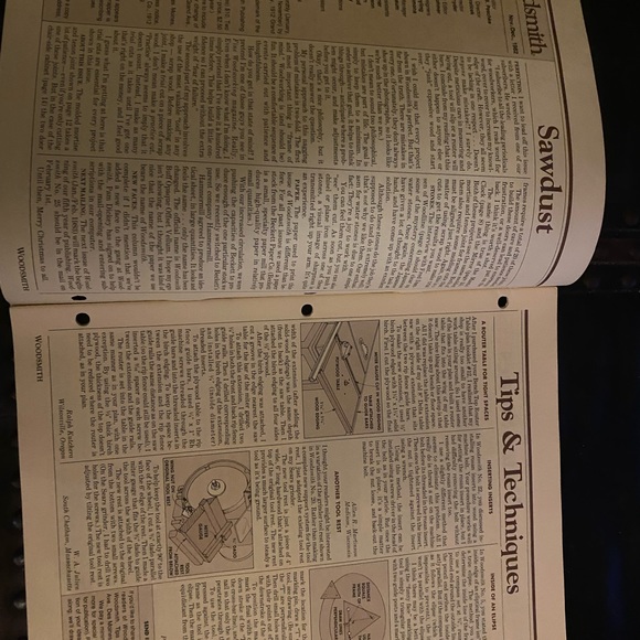 🎉5/$10🎉 Woodsmith magazine no 24 November / December 1982 chair-side cabinet - Picture 2 of 8